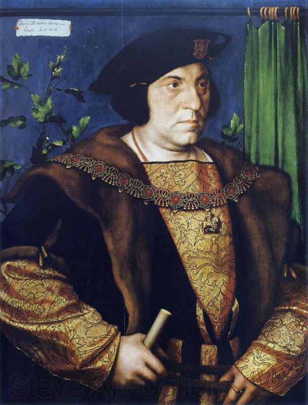 Hans holbein the younger Portrait of Sir Thomas Guildford Germany oil painting art